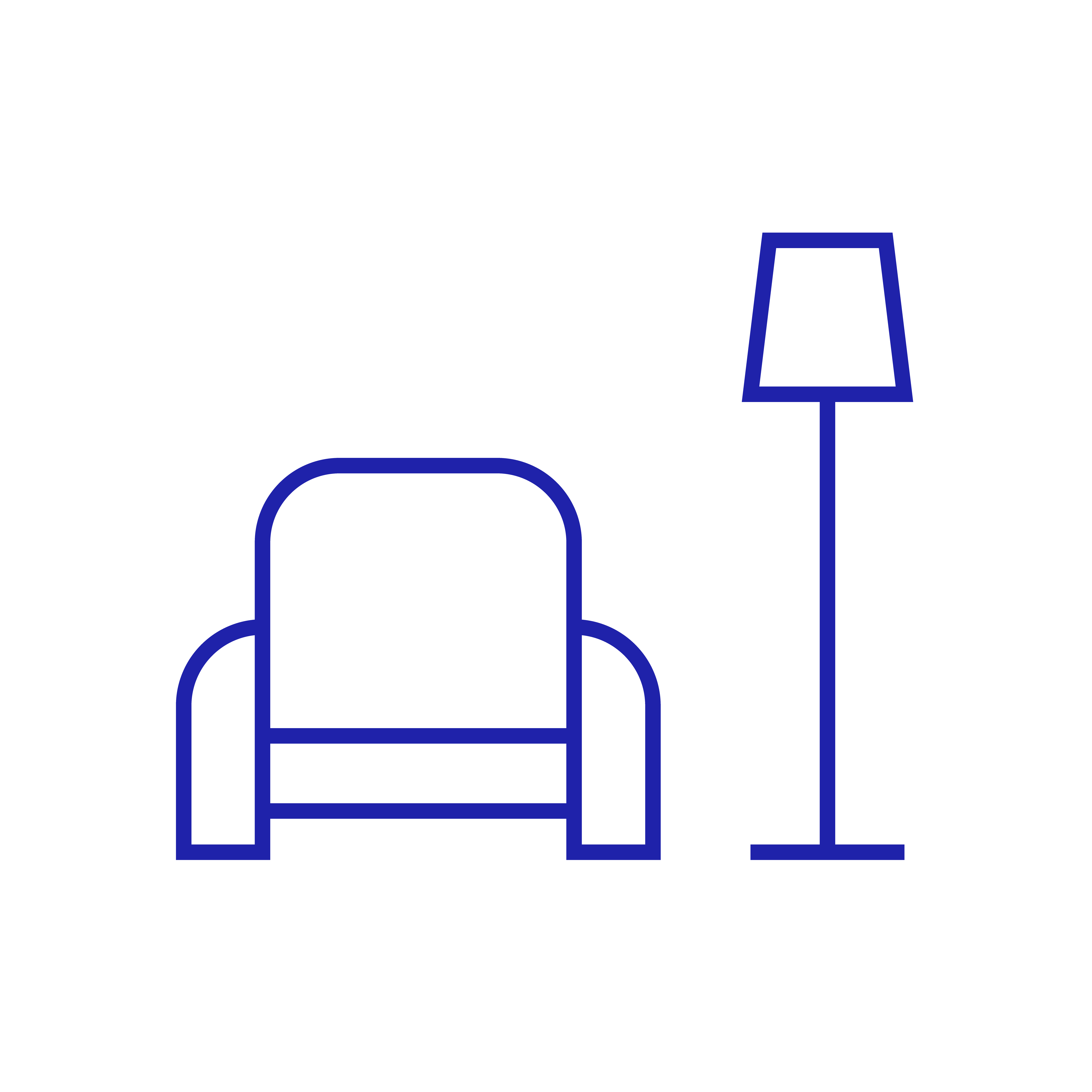 1 Double bed and sofa